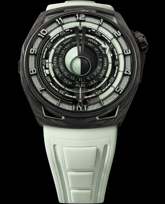 Buy HYT SuperNova Moon Runner White Neon H02800-A Replica watch